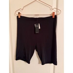 AFRM Biker Shorts Women Medium Black New High Rise Athletic Spandex AEB027847